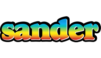 Sander color logo