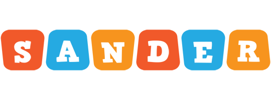 Sander comics logo