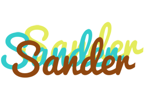 Sander cupcake logo