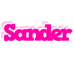 Sander dancing logo