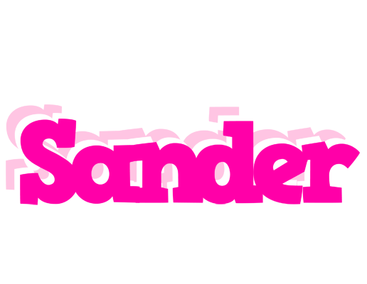 Sander dancing logo