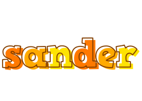 Sander desert logo