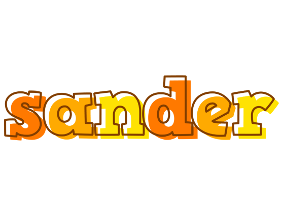 Sander desert logo