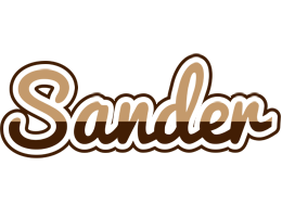 Sander exclusive logo