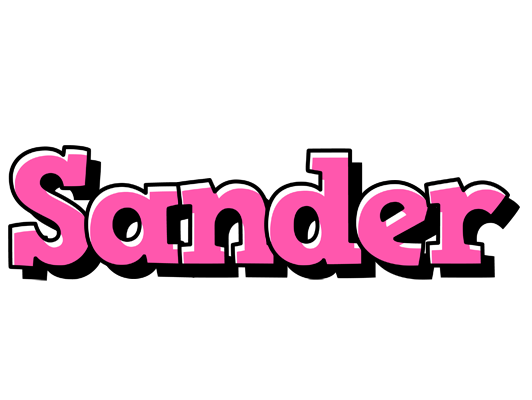 Sander girlish logo