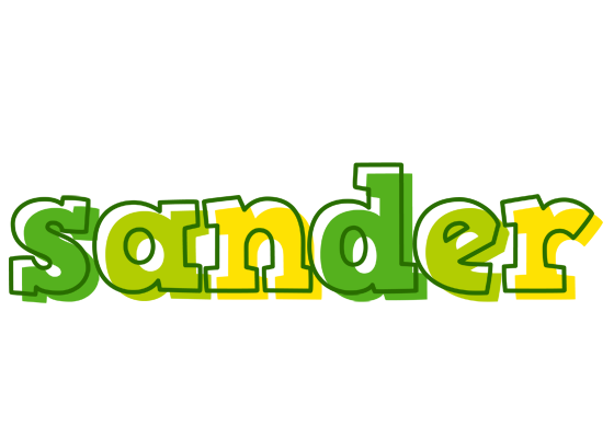 Sander juice logo