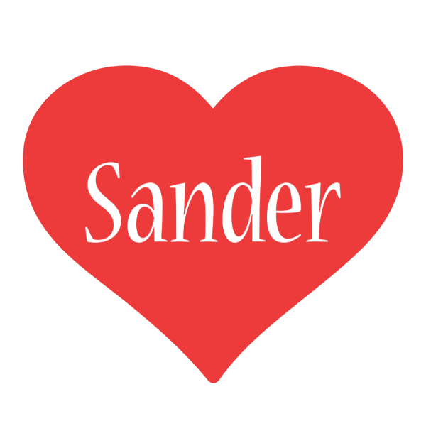 Sander love logo