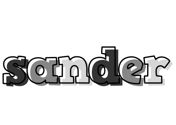 Sander night logo