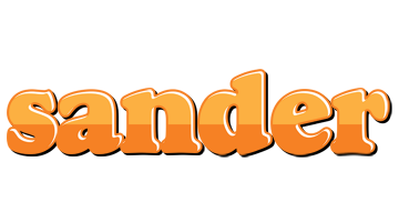 Sander orange logo