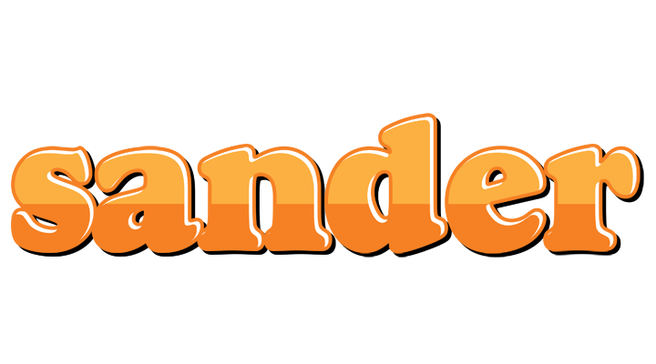 Sander orange logo