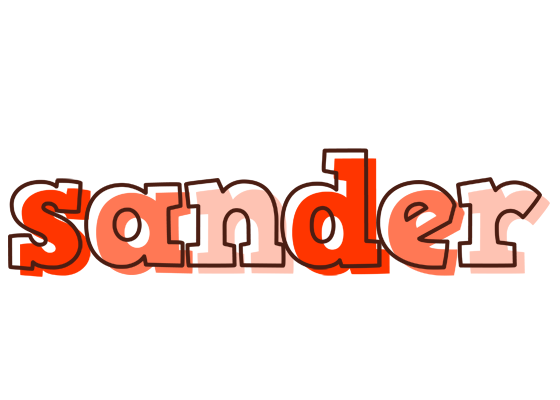 Sander paint logo