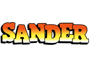 Sander sunset logo