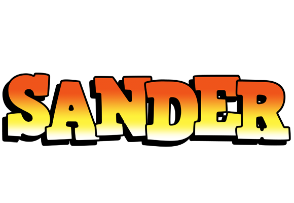 Sander sunset logo