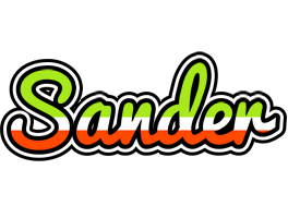 Sander superfun logo