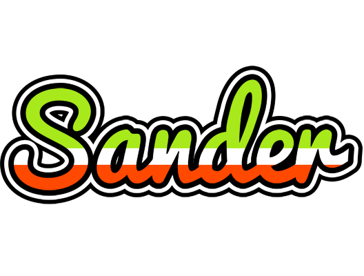 Sander superfun logo