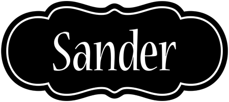 Sander welcome logo