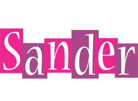 Sander whine logo