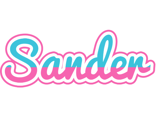 Sander woman logo