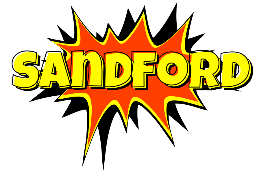 Sandford bazinga logo