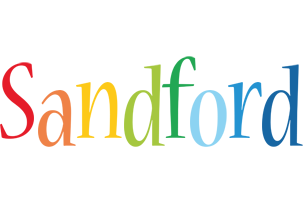 Sandford birthday logo