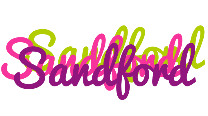Sandford flowers logo