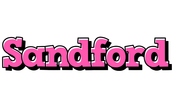 Sandford girlish logo