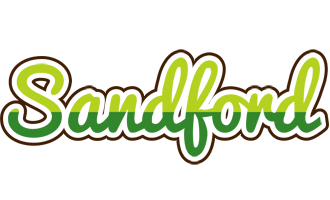 Sandford golfing logo