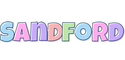 Sandford pastel logo