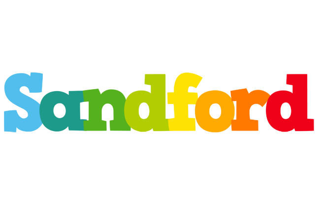 Sandford rainbows logo