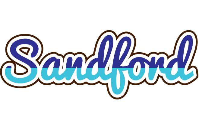 Sandford raining logo