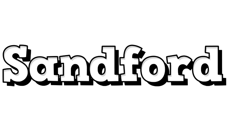 Sandford snowing logo
