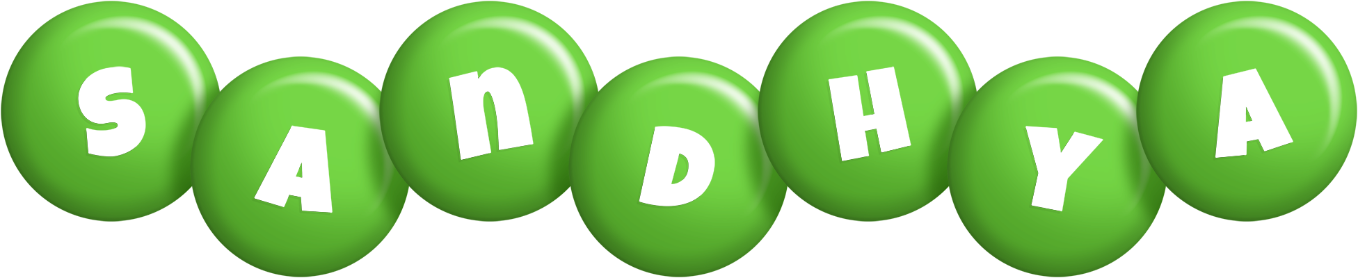 Sandhya candy-green logo