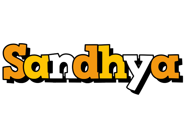 Sandhya cartoon logo