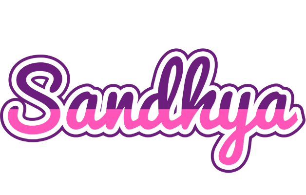 Sandhya cheerful logo