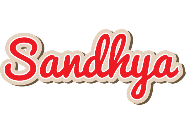 Sandhya chocolate logo
