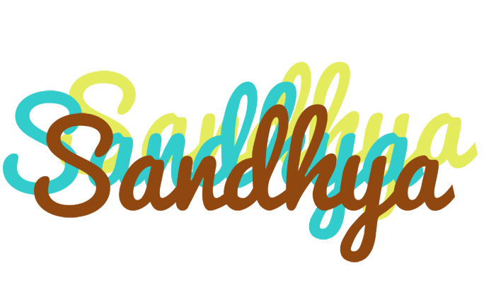 Sandhya cupcake logo