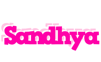 Sandhya dancing logo