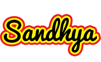 Sandhya flaming logo