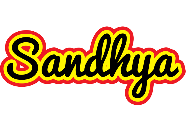 Sandhya flaming logo