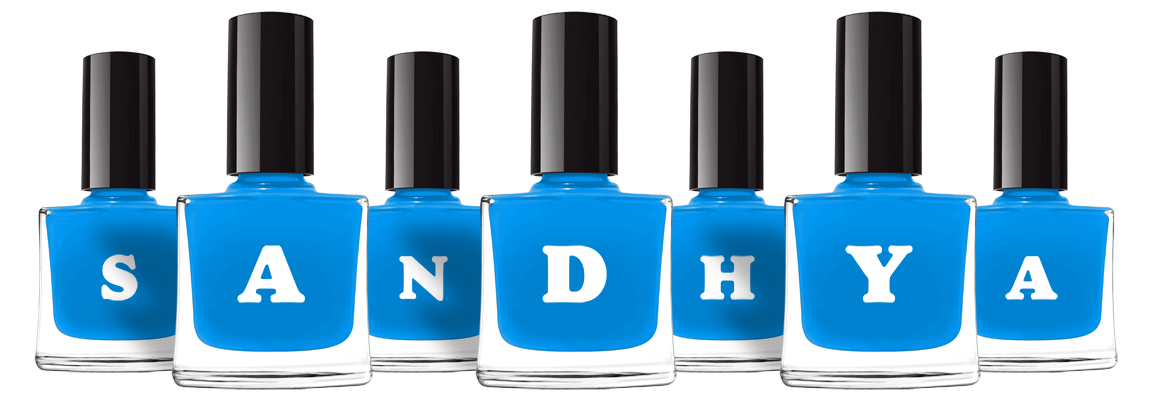 Sandhya glossy logo