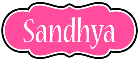Sandhya invitation logo
