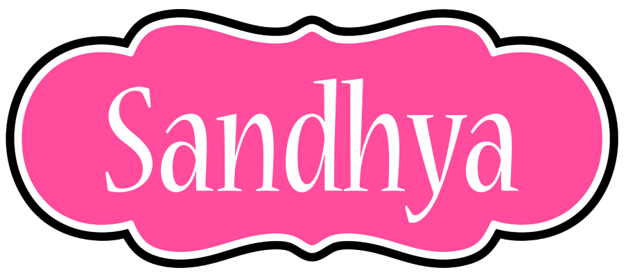 Sandhya invitation logo
