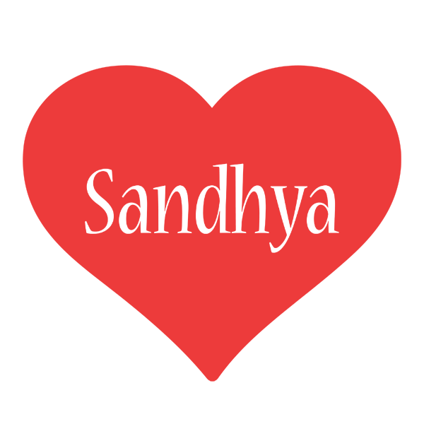 Sandhya love logo