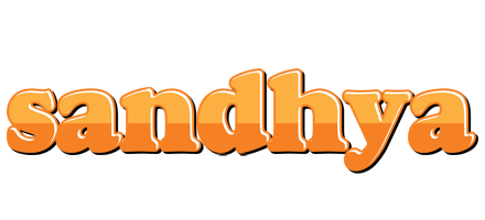 Sandhya orange logo