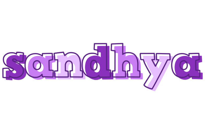 Sandhya sensual logo
