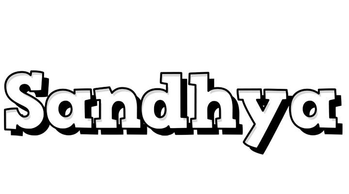 Sandhya snowing logo