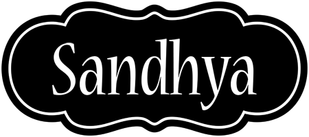 Sandhya welcome logo