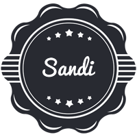 Sandi badge logo