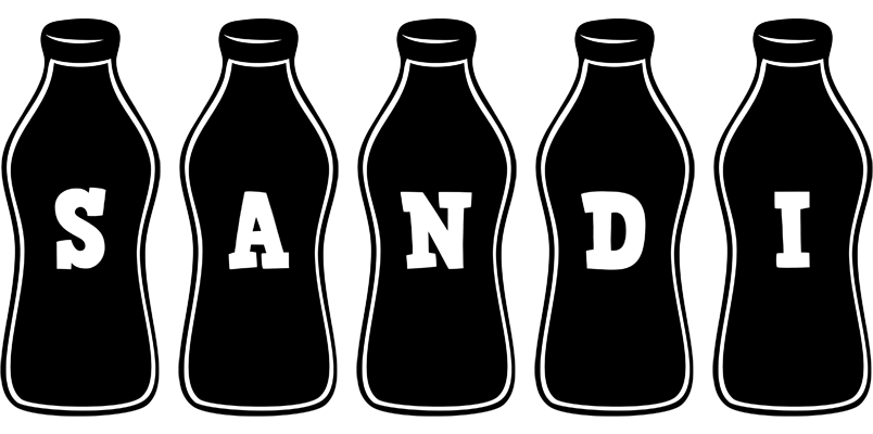 Sandi bottle logo