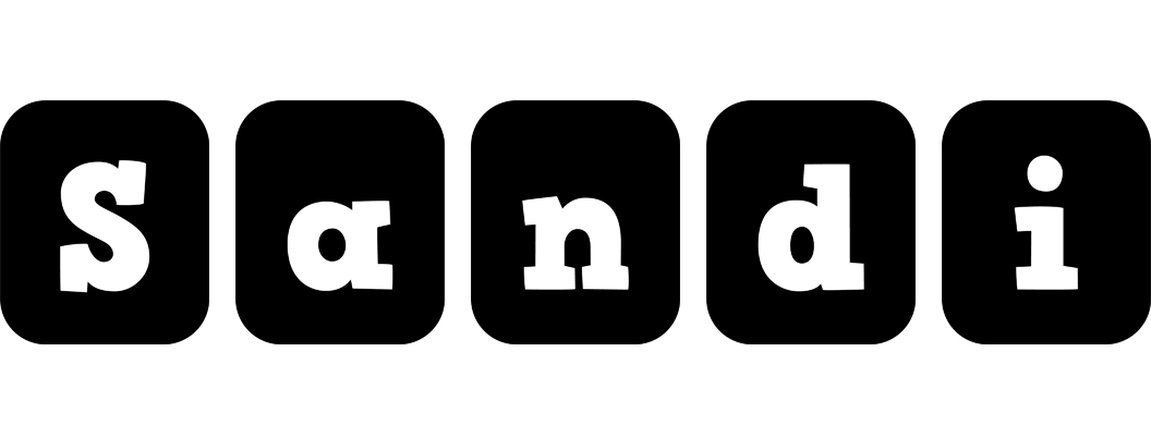 Sandi box logo